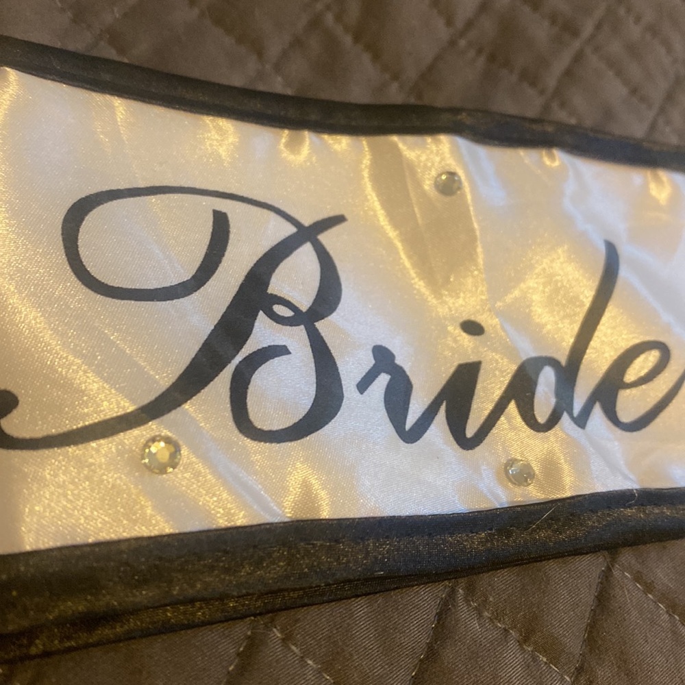 Bride to Be Sash